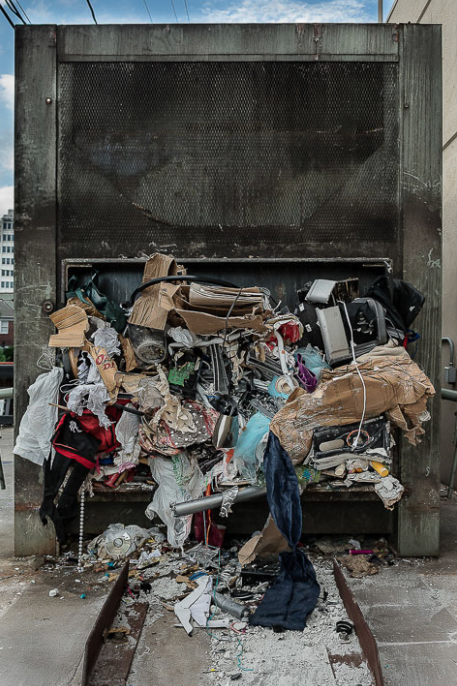 Commercial Trash Compactor: Shattered Self